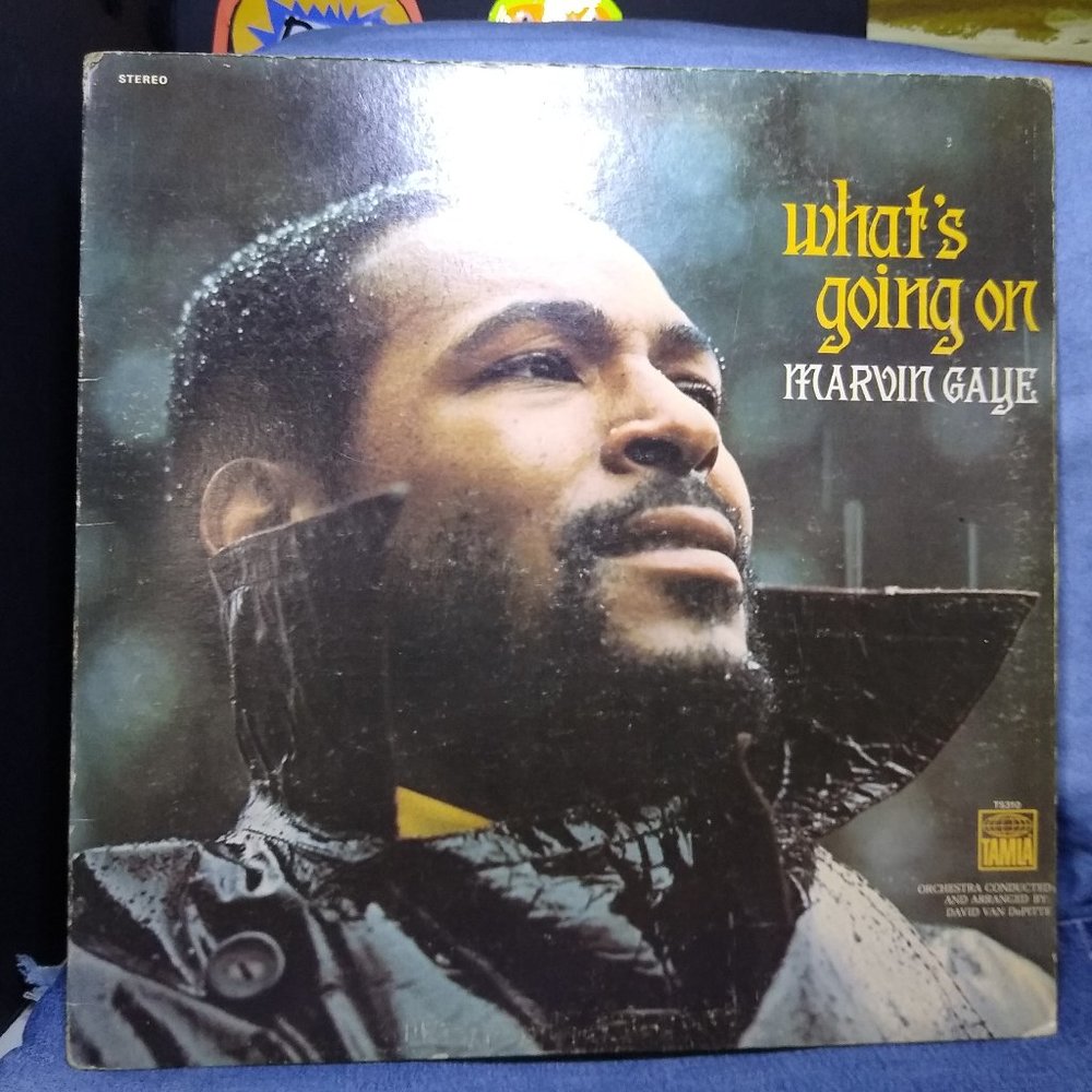 Marvin Gaye What's Going On 1971 Gatefold Stereo Vinyl record